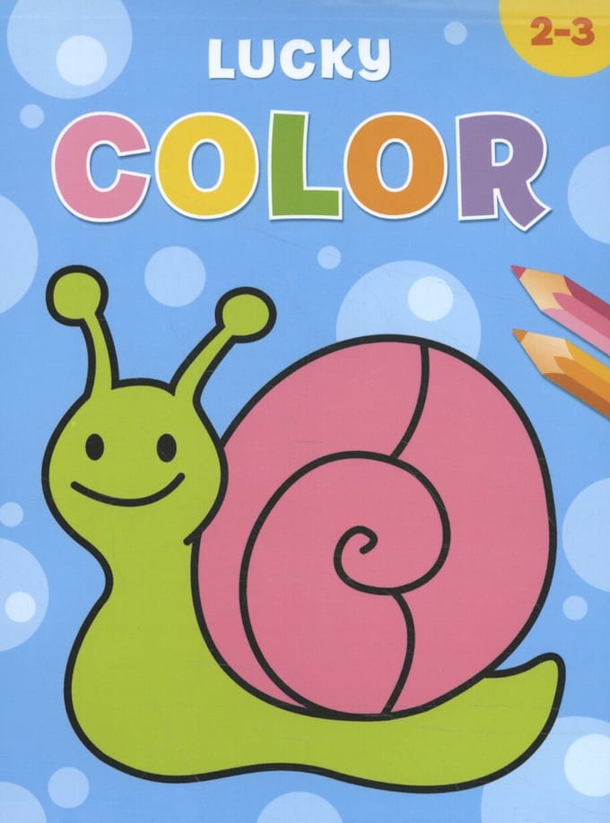 Lucky Color 2-3 jaar Kleurboeken