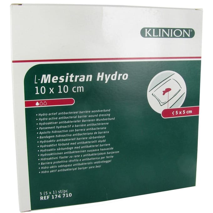 L - Mesitran Kompres Hydro 10 x Cm 5 Compressen