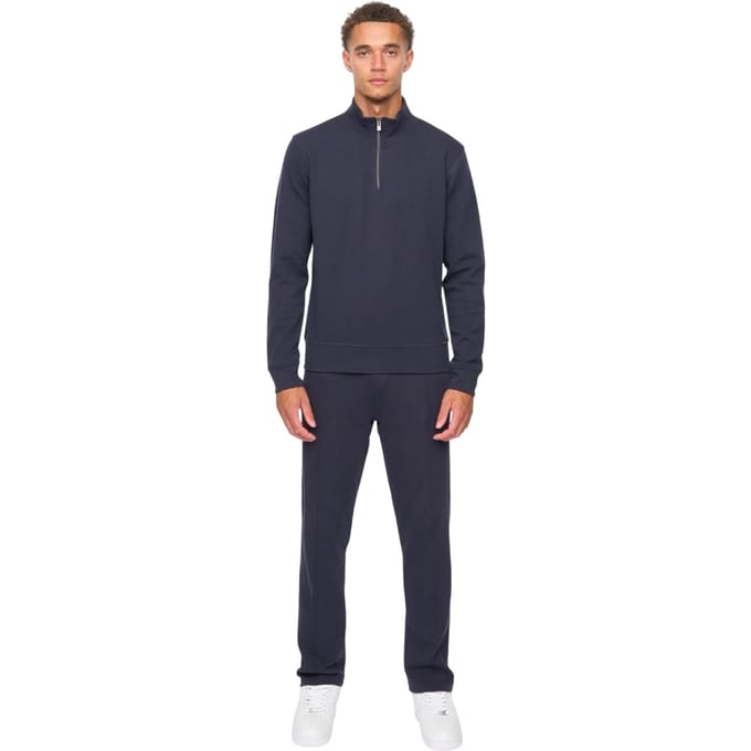 Duck and Cover Mannen Slellmoore Trainingspak Set (Marineblauw)