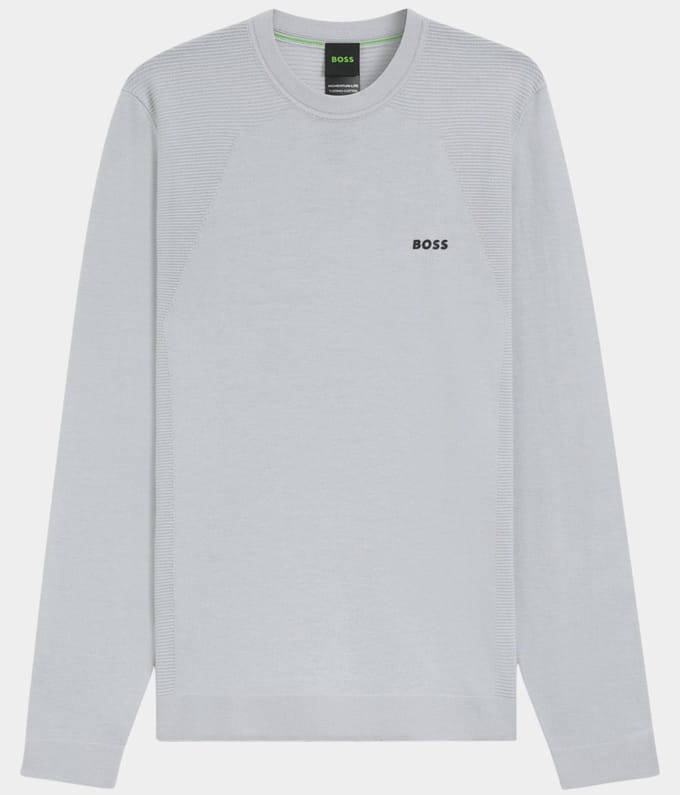 BOSS Green Pullover Grijs K_Momentum-Lite CN 10271678 0 50541944/054