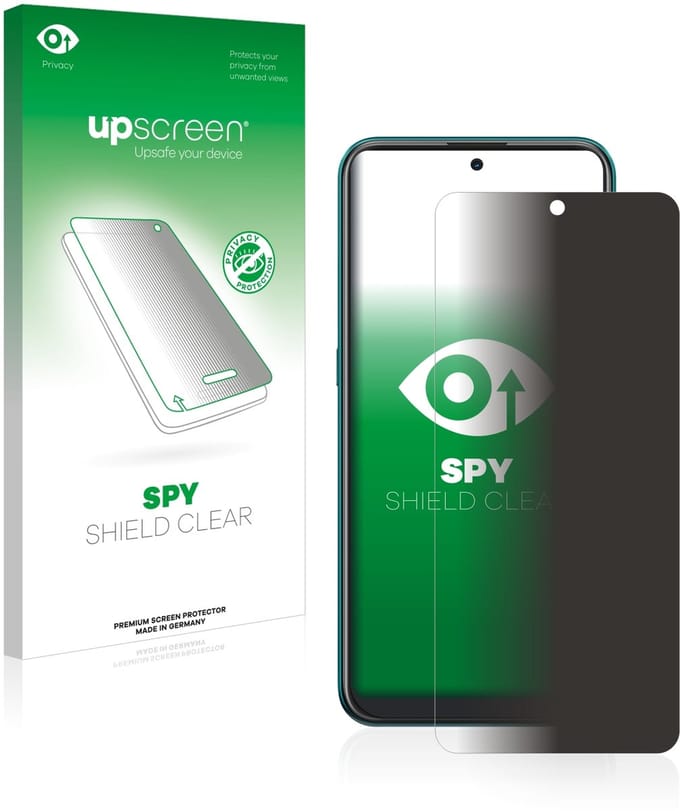 upscreen - privacy screenprotector voor Nokia X20 - Folie Beschermfolie Blauwlichtfilter