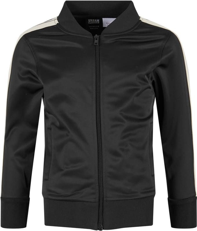 Urban Classics - Tennis Core Kinder Jacket - Kids 146/152 - Zwart