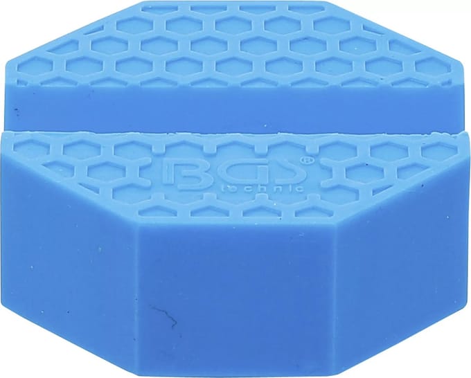 BGS rubberen pad voor krik 70 x 70 x 26 mm - 72109