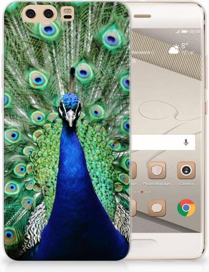 Huawei P10 Plus TPU Hoesje Pauw