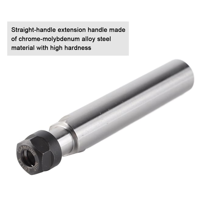 Spantanghouder Chroom Molybdeen Legeringsstaal Rechte Verlengstang ER11A100L(C20 )