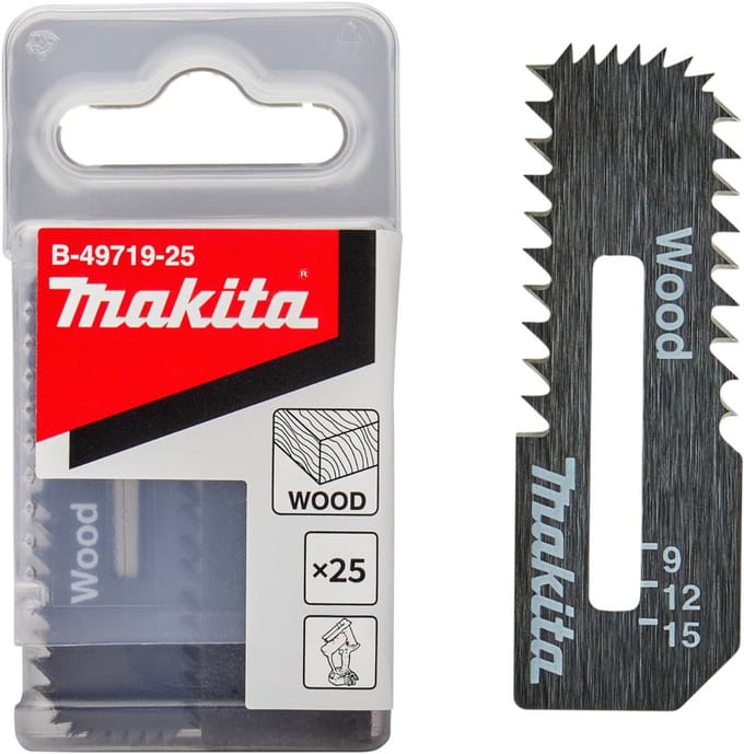 Makita Houtplaat zaagblad voor gipszaag (25 stuks) - B-49719-25