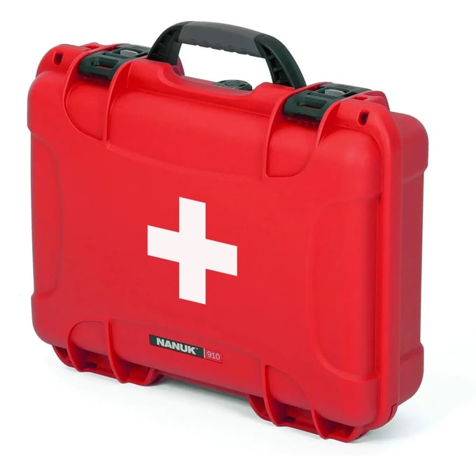 EHBO-kit Nanuk 910 First Aid Logo