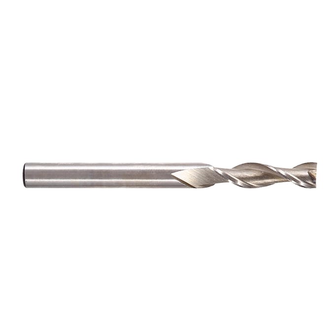 1Stk5Stuks 2 Snijvlakken HSS & Aluminium Freesbeitel CNC Bit Verlengd 6mm Extra Lang
