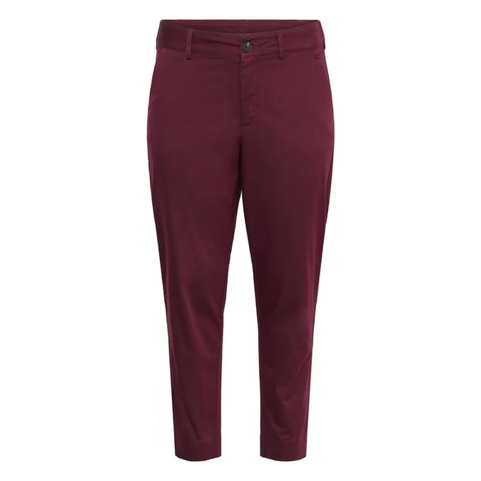 Damesbroek 7/8 chino KAFFE Curve KCLeana