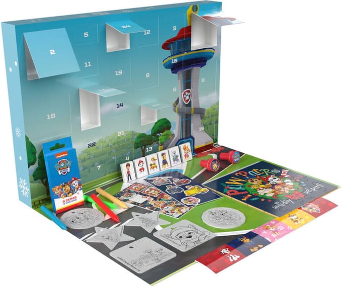 Paw Patrol Advent Calendar - Surprise Kalender - Tv Animatie