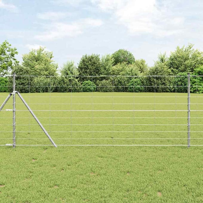 vidaXL - Grond - Fix - Gelast - Draadhek - 50 - x - 1 - m - Gegalvaniseerd - staal - Mesh