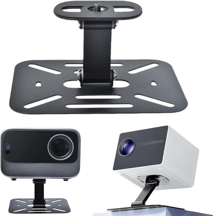 Standaard voor Beamer met 1/4 inch schroefinterface - verstelbare projectorstandaard met meerdere functies
