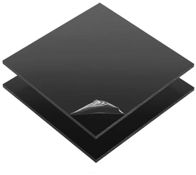 Kunststof ABS Plaat – Zwart of Wit | Diverse Formaten en Dikten 1-10 mm