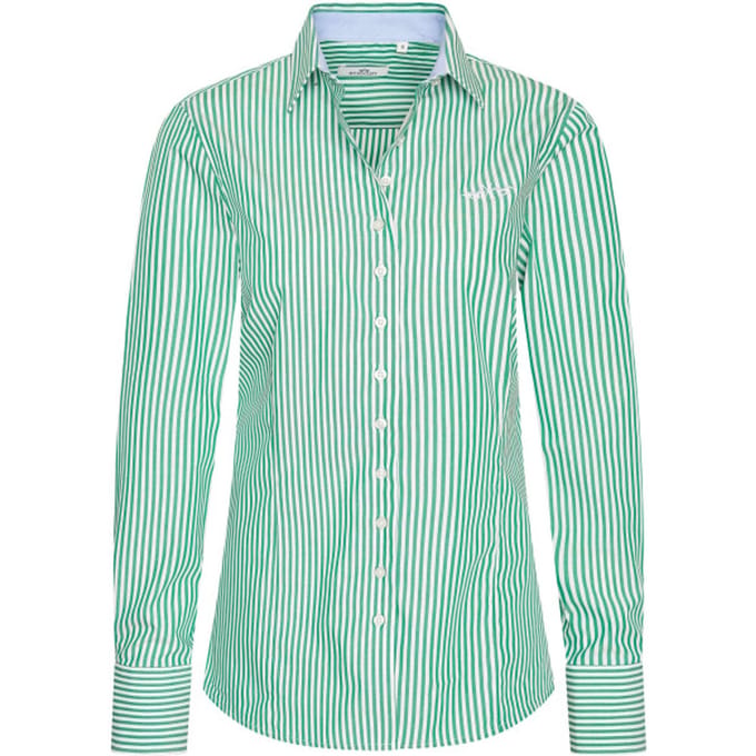 Hv Society - Blouses - Leaf Green - M (38)