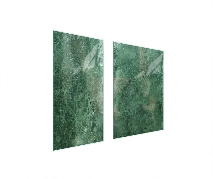 TMK ArtDeko - Snijplank Glas - 75x52 cm - Turkus