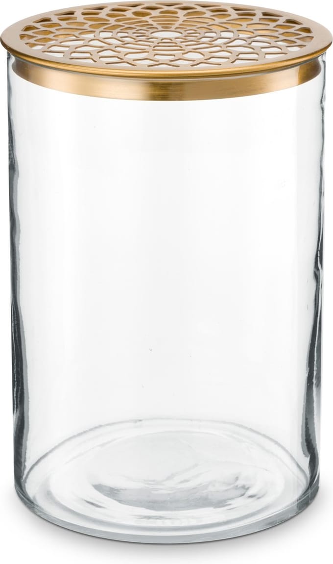 vtwonen - Basic - Vaas - Transparant - Glas - 12,5x19cm