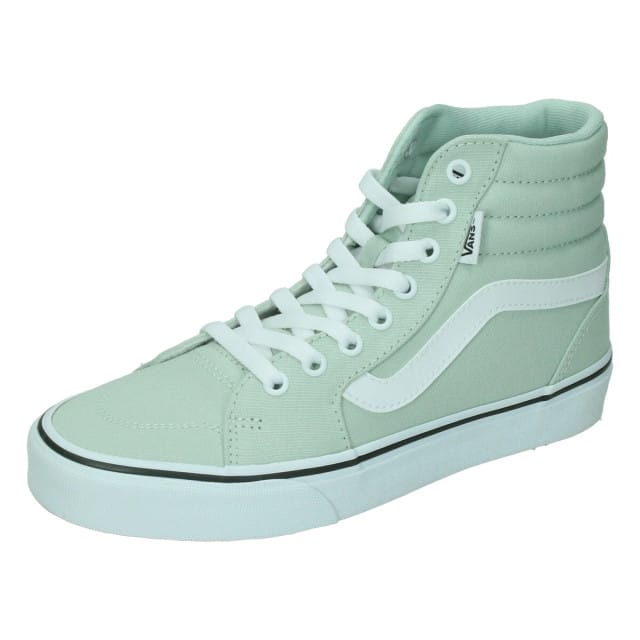 Vans filmore hi canvas in de kleur groen.