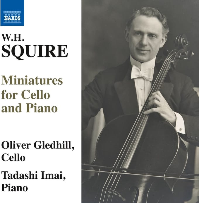 Oliver Gledhill & Tadashi Imai - Miniatures For Cello And Piano (CD)
