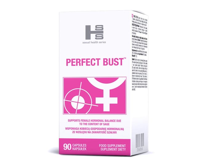Perfect Bust natuurlijke borstvergrotingspillen 90 capsules