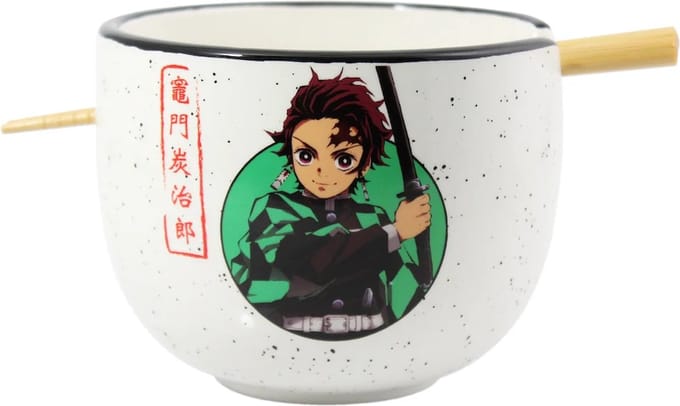 DEMON SLAYER - Ramen Bowl with Chopstick 414ml - Tanjiro