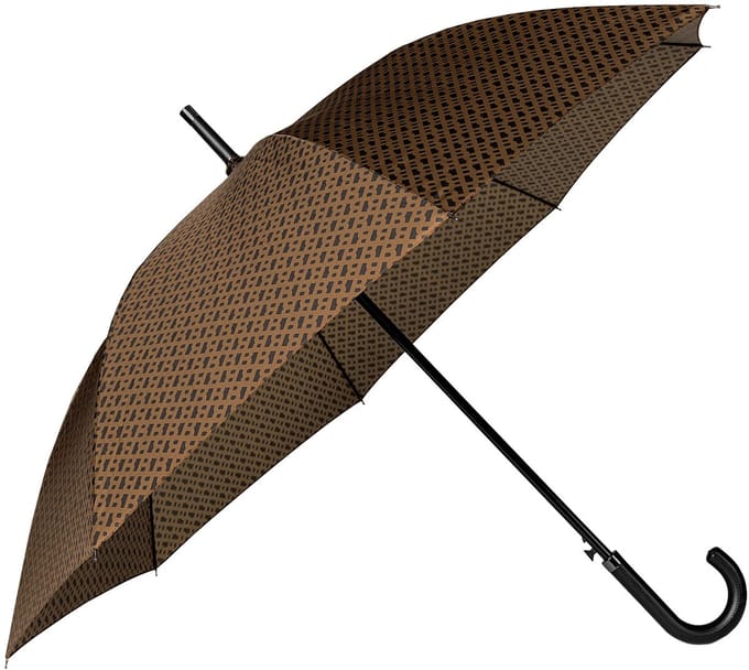 HUGO BOSS Paraplu Monogramme Umbrella Camel Bruine