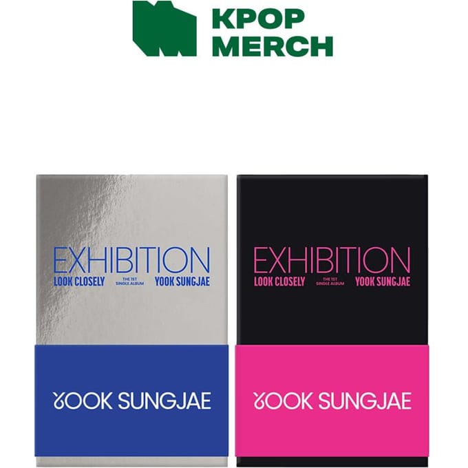 YOOK SUNGJAE - TENTOONSTELLING : Kijk goed (POCA-ALBUM) Random black