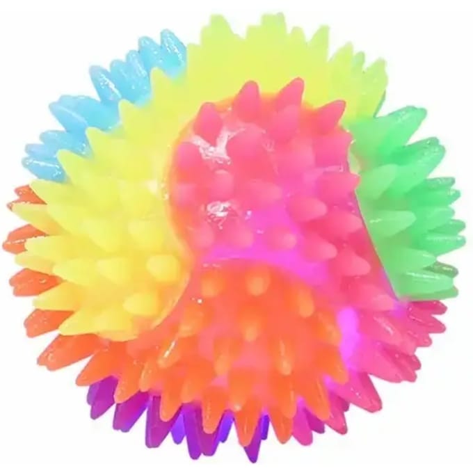 Set van 5 lichtgevende massageballen Softee