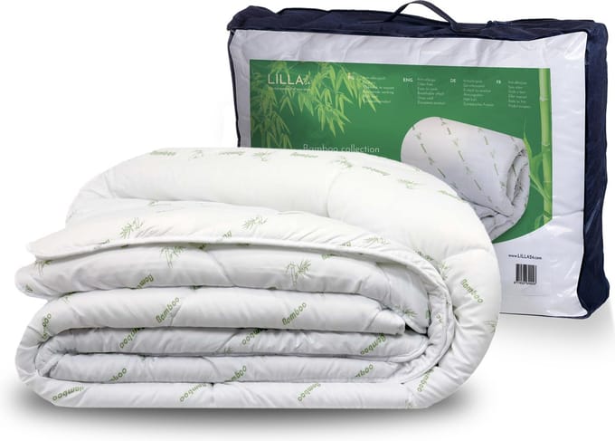 LILLA24 bamboe zomerdekbed - Warmteklasse 4 – Verkoelend & Anti allergisch