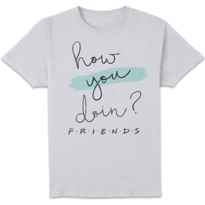Friends How You Doin? t-shirt - Wit - M