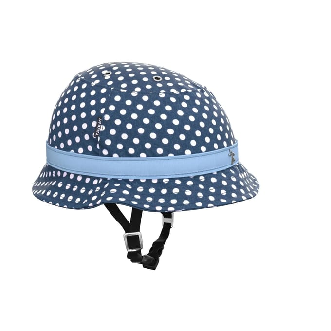 Cover voor Yakkay helm - Tokyo Skyline Dots - medium