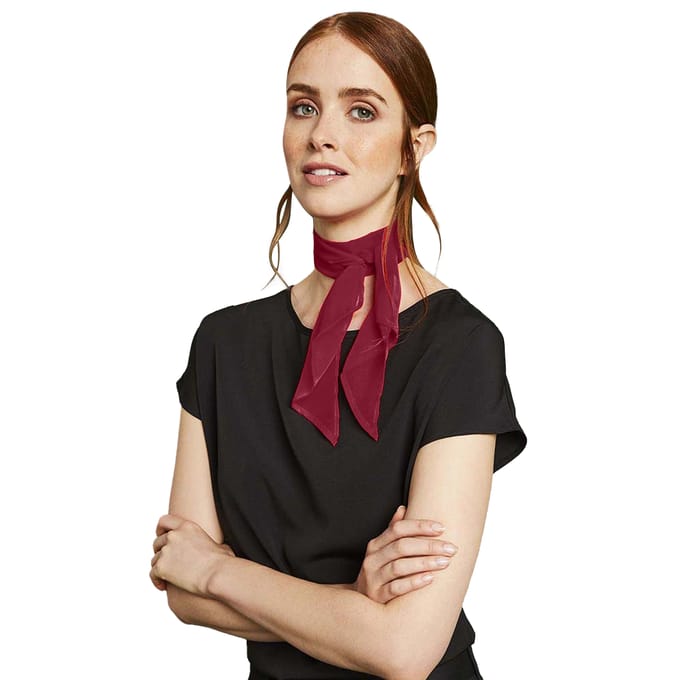 Premier Dames/vrouwenwerk Chiffon Formele Sjaal (Heet Roze)