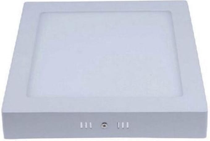 Groenovatie LED Paneel Plafondlamp 18W - Vierkant - 230x230 mm - Opbouw - Warm Wit