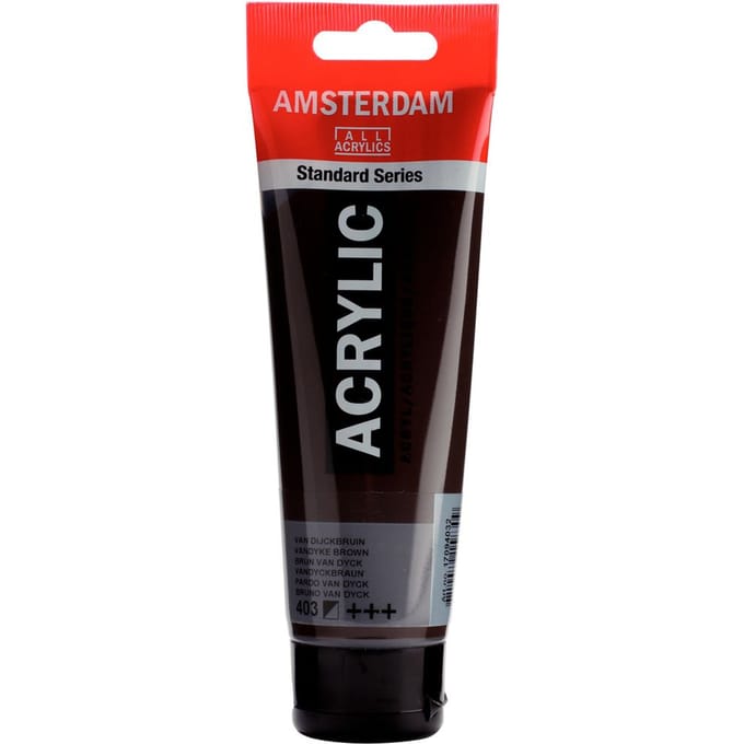 Amsterdam Standard Series Acrylverf Tube 120 ml Van Dijckbruin 403