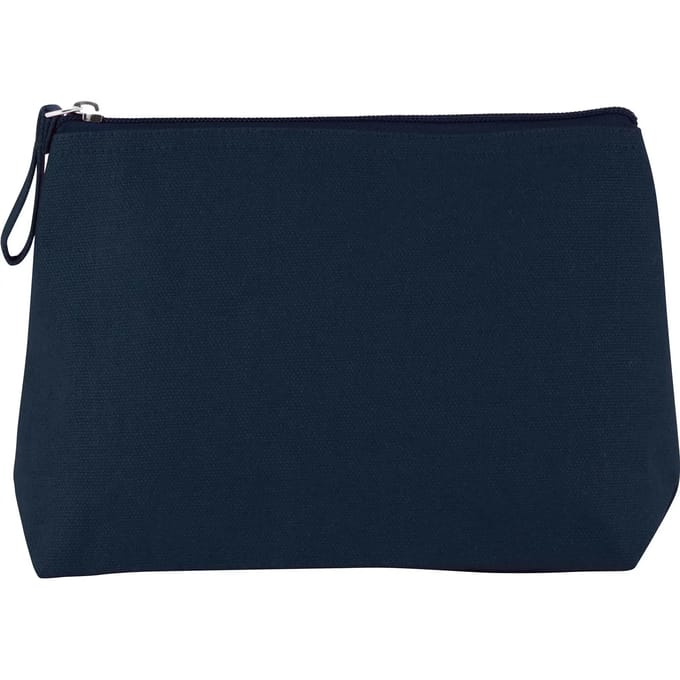 Kimood Tasje van canvaskatoen KI0724 - Midnight blue - One size