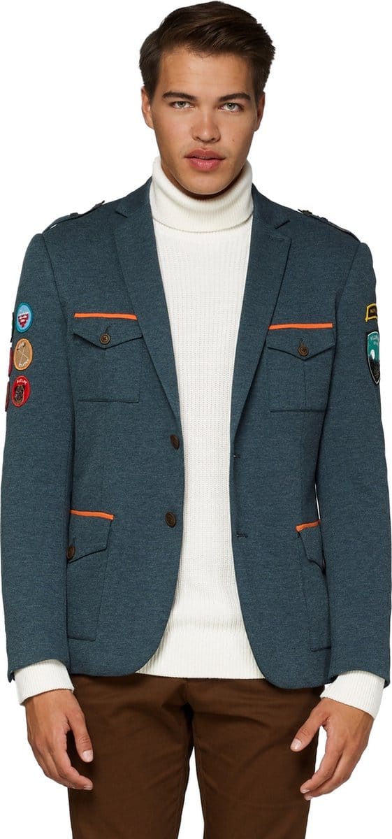 OppoSuits Deluxe Uniform - Park Ranger  - Heren Blazer - Casual Chique - Forest Green - Maat EU 52