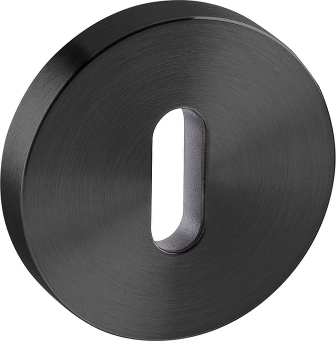 Sleutelrozet Rond 50mm Zwart