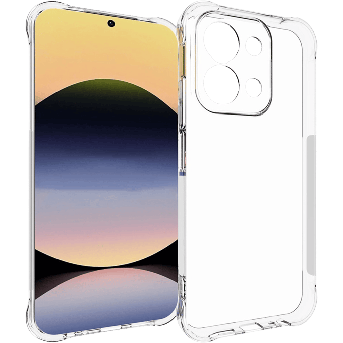 CaseBody Xiaomi Redmi 15C Shockproof Hoesje Transparant
