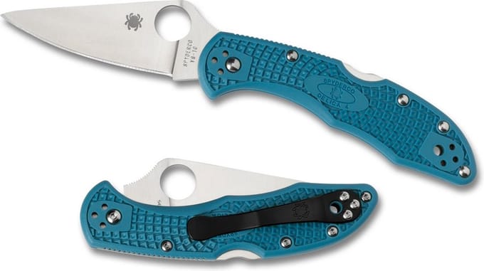 Spyderco Zakmes Delica 4 Lightweight Blue VG-10 PE