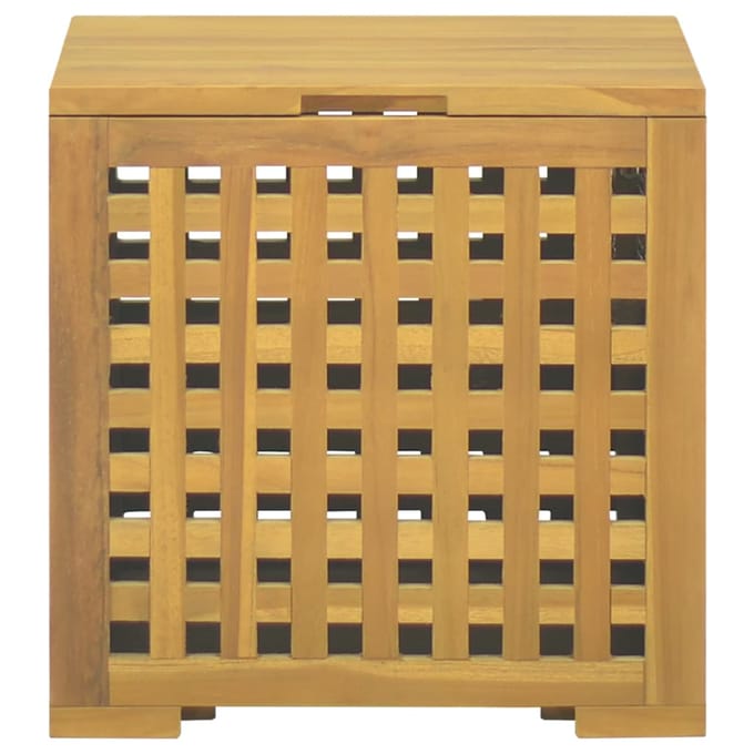 vidaXL - Touwkist - 40x40x40 - cm - massief - teakhout