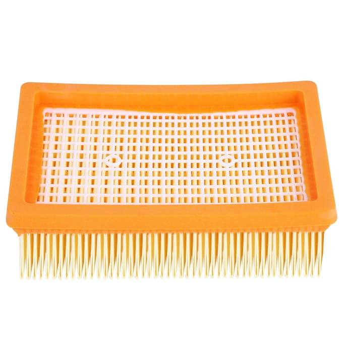 2 pièces Écran Filtrant Plat de Remplacement Pièces d'Aspirateur pour Karcher MV4 MV5 MV6 beige