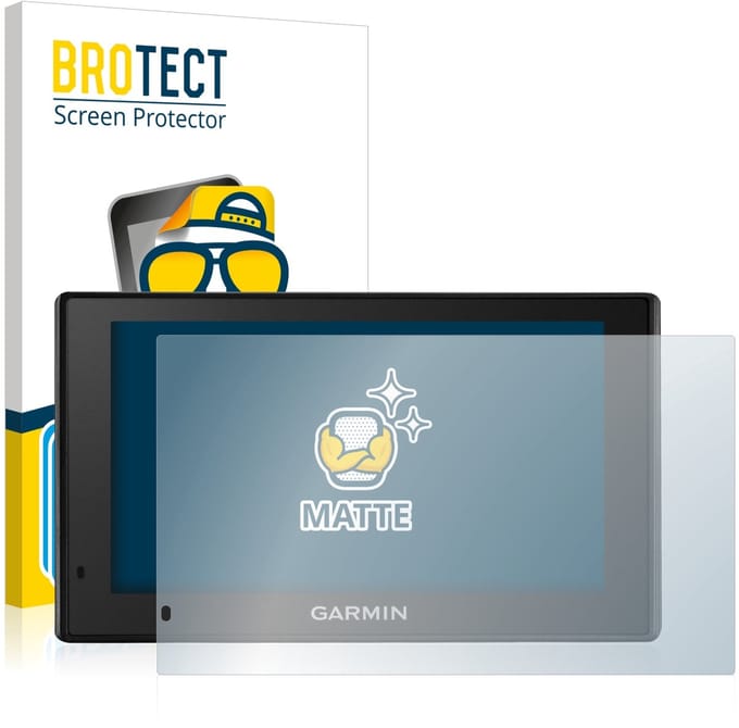 BROTECT - Screenprotector voor Garmin DriveSmart 51 LMT-D - Folie Beschermfolie matte 2 Stuks