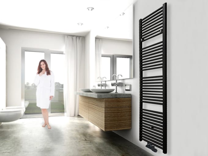 Wiesbaden Elara Sierradiator 181,7 x 60 cm - Mat Zwart