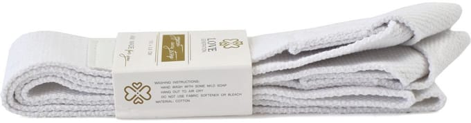 Love Generation - Yogamat Draagriem - Katoen - Wonderful White