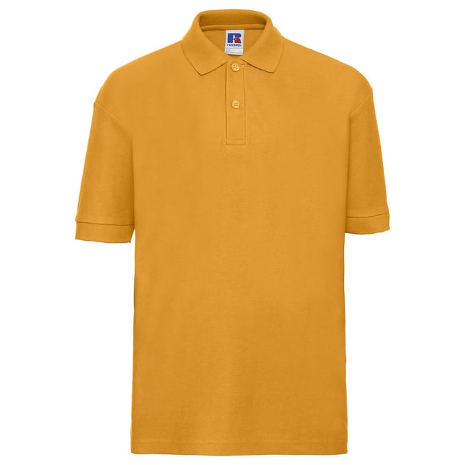 Russell Kinder/Kids Poloshirt (Goud)