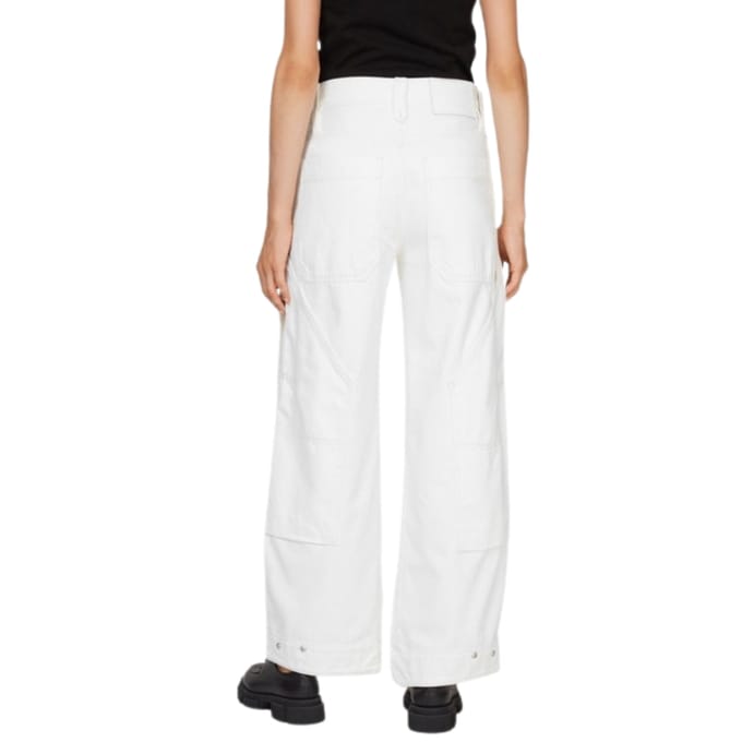 Diesel D-Laly-SP witte flare-fit jeans