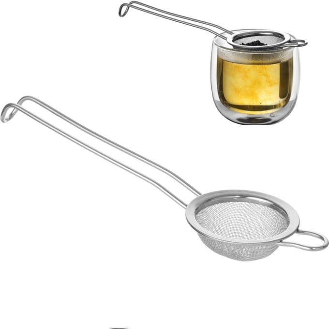Barmanzeef voor cocktails, staal, diameter 65 mm