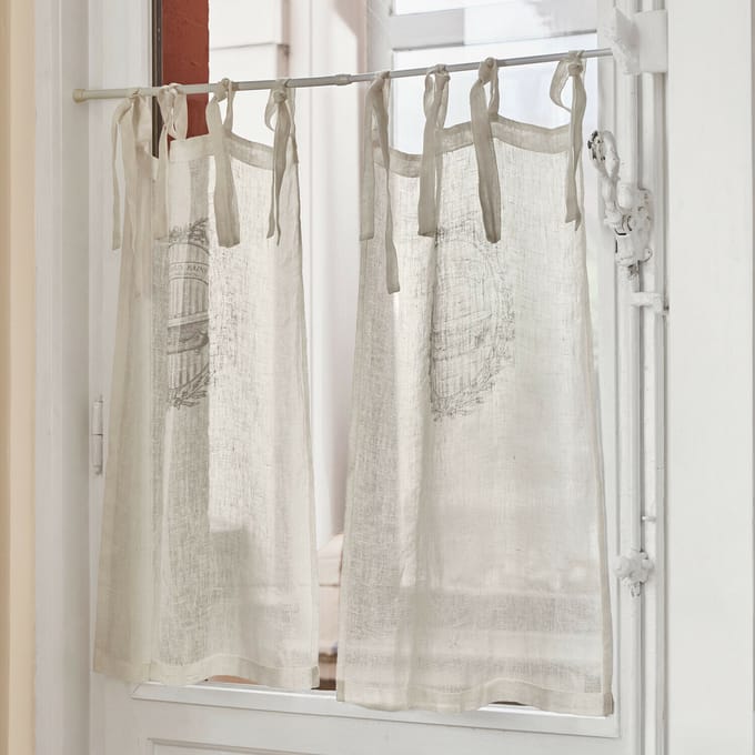 LOBERON Vitrage Isorelle wit