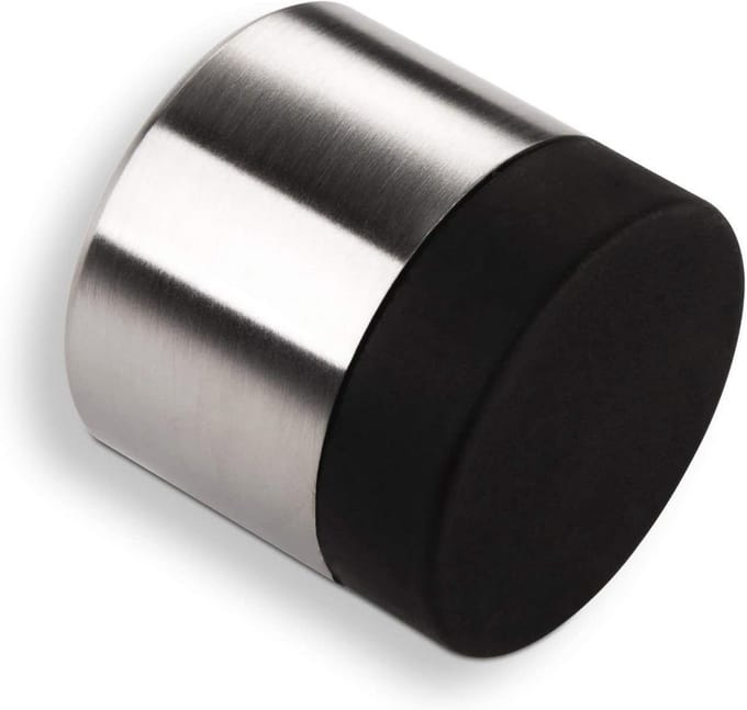 Deurstopper van RVS met een Diameter van 30 mm