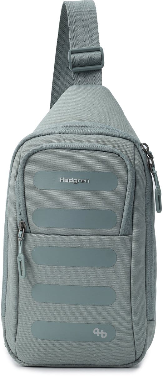 Hedgren Sling Crossbodytas met RFID-bescherming – Lichtgewicht – Grey-Green