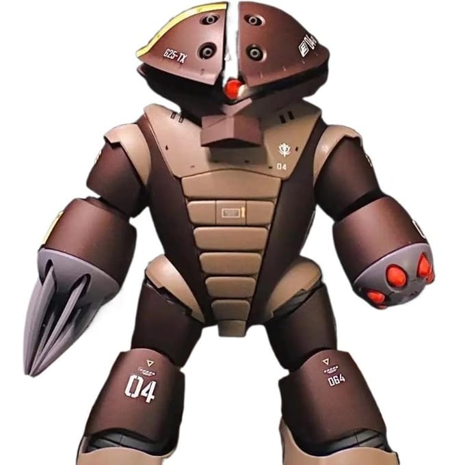 HG 1/144 Msm-04 Acguy Bouwpakket Plastic Mecha Actiefiguren Plastic Speelgoedfiguur Bureauornament Jongenscadeau Verzamelobject black